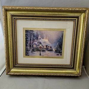 Thomas Kinkade "Stonehearth Hutch"